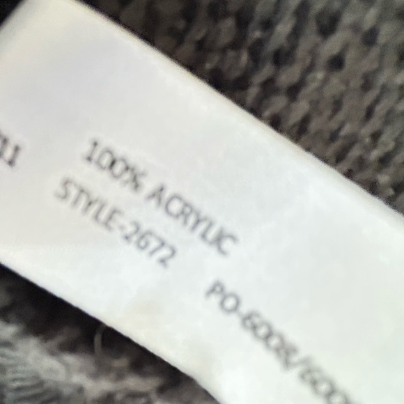 NWT eloquii black open weave long sleeve knit sweater size 14/16 - Picture 6 of 9